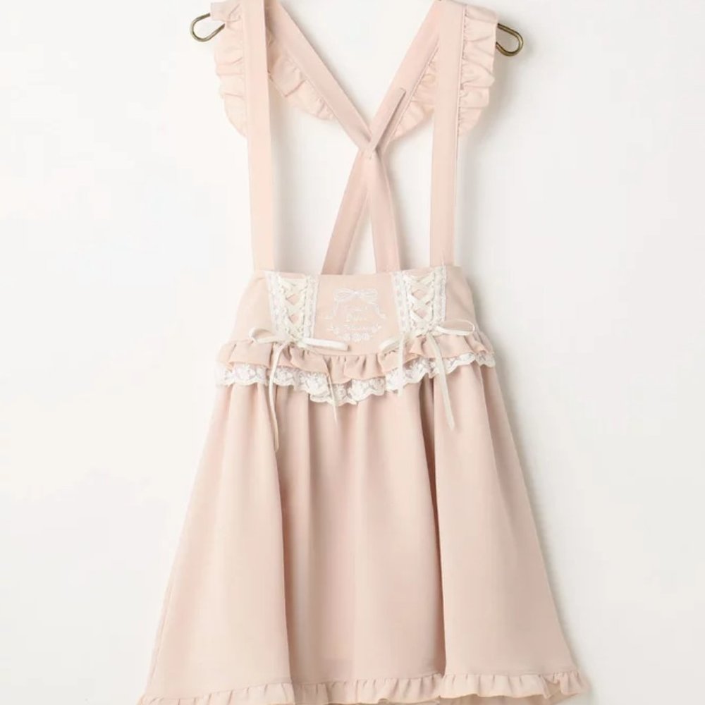 LIZ LISA Embroidered Jumper Skirt 2017